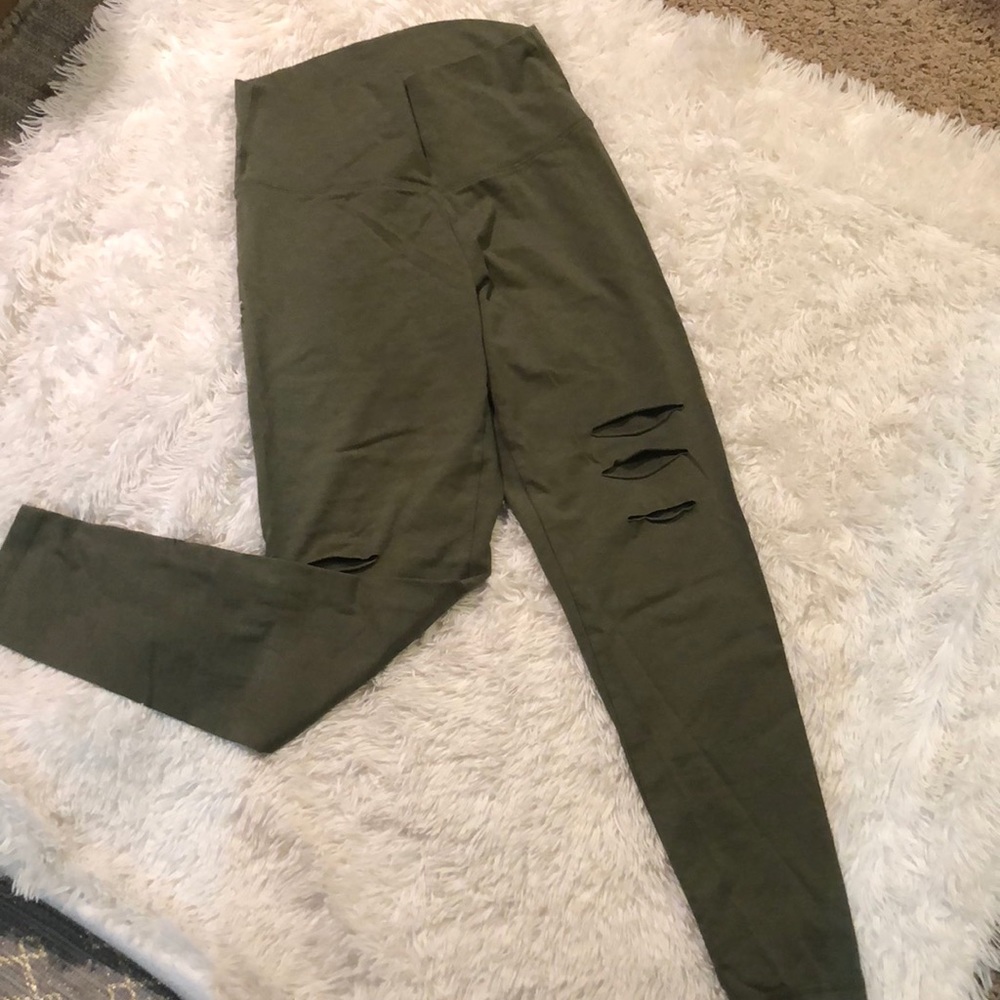 Aerie CHILL high waist slash legging